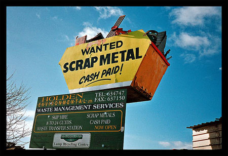 Image about scrap metal