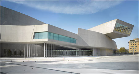 Maxxi Museum designed by Zaha Hadid