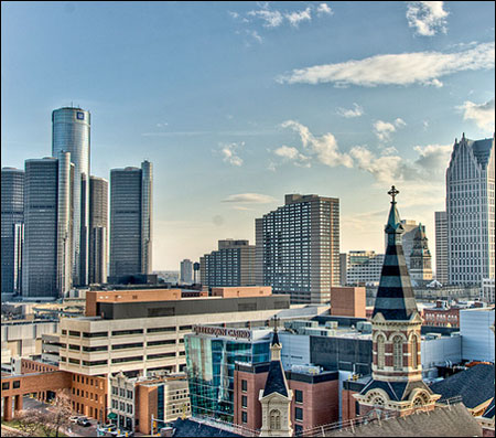 Detroit photographed by Jim Hunt