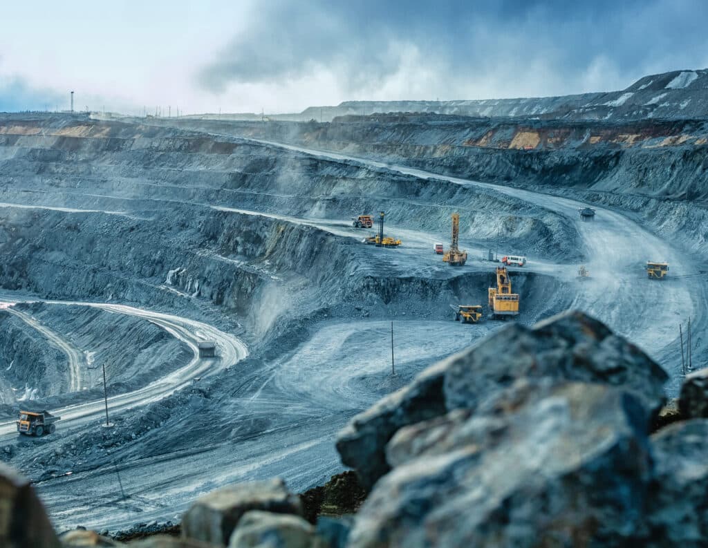 work-of-trucks-and-the-excavator-in-an-open-pit-5