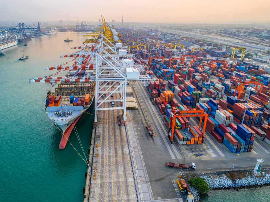 Trump Tariffs bite into shipping, trade.