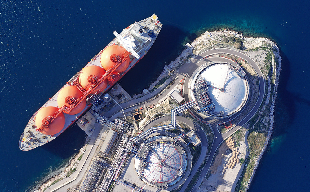 LNG, liquefied natural gas