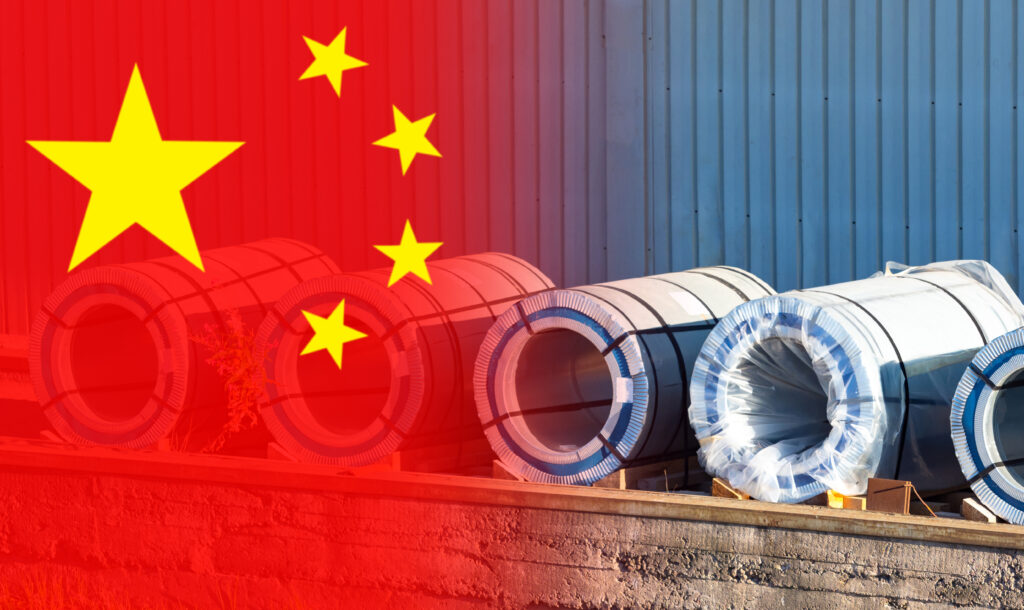 China steel industry.