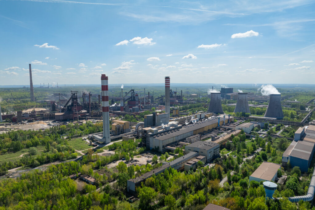 Steel industry in Poland.