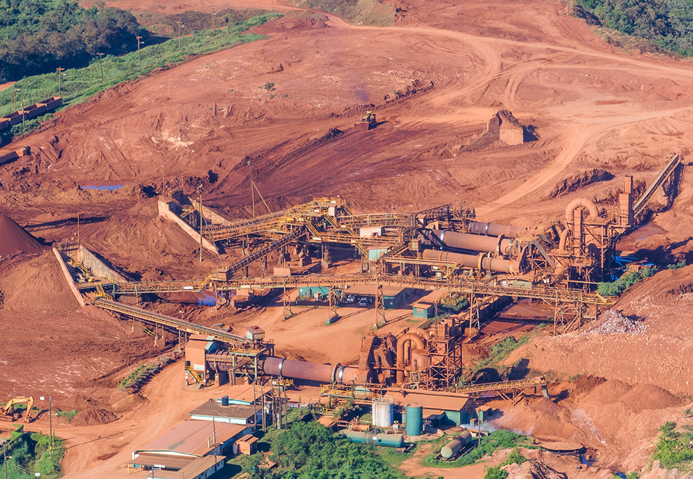 Bauxite mines