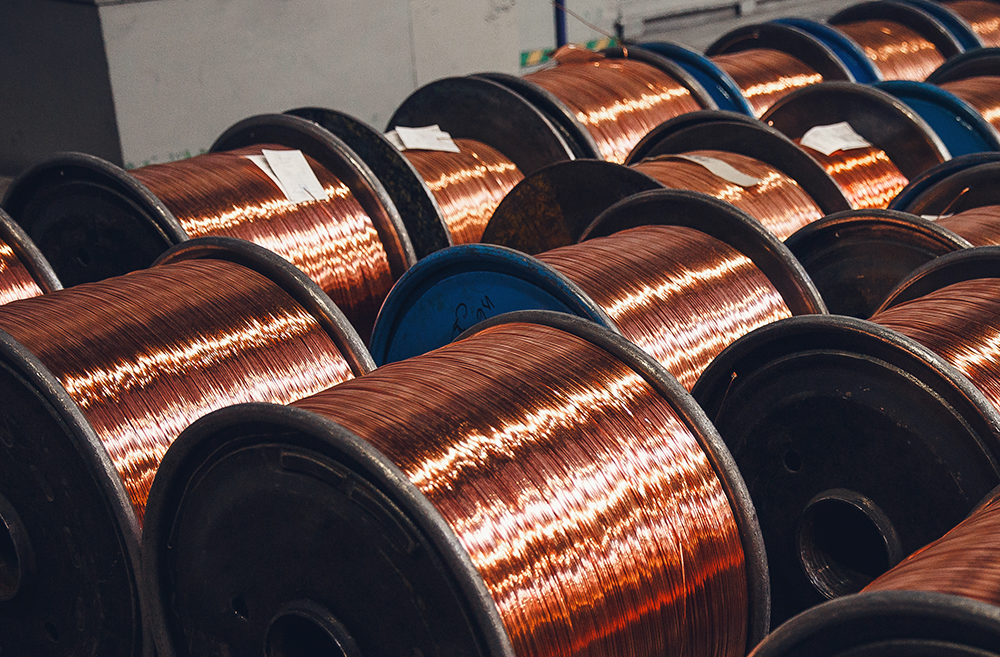 Copper wires
