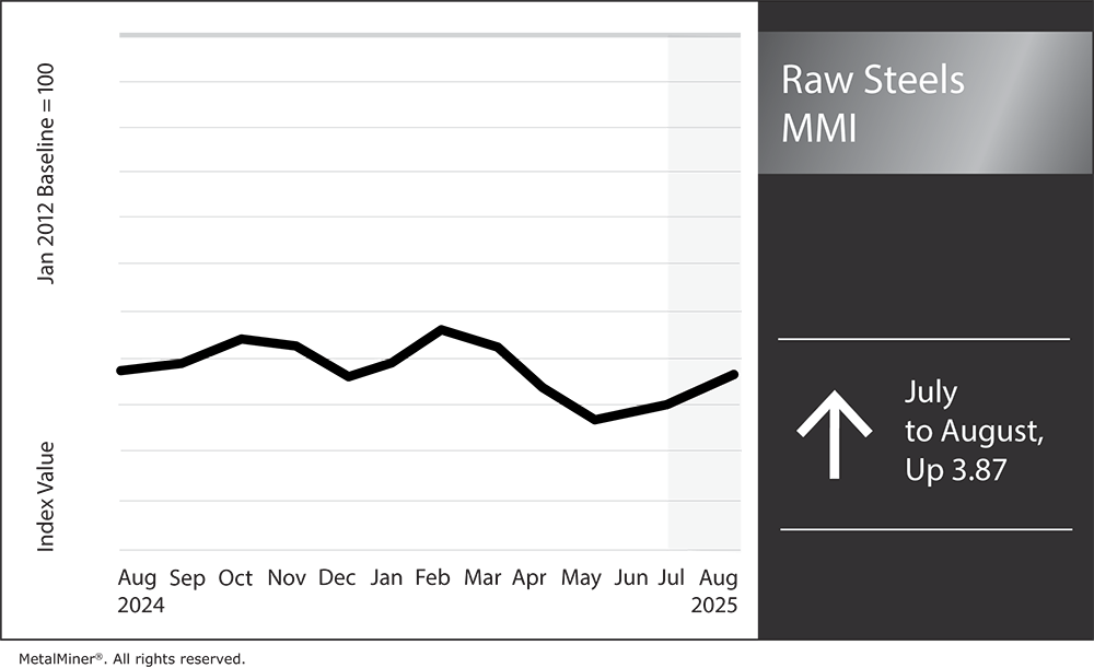 Raw Steels MMI, August 2025